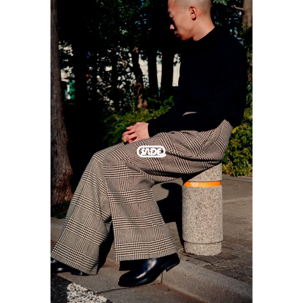 manhole別注】SADE PT10 カシミヤ混 サイズ2 パンツ｜ワイドパンツ 